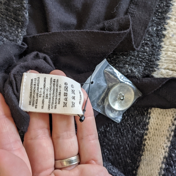 Free People Wool Blend Jacket. Size small. - Picture 3 of 5